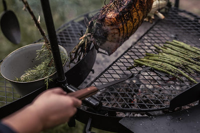 Barebones Cowboy Stainless Steel Grill Spatula - Shop  Grill and Fire Pit Accessories at  Trekaline