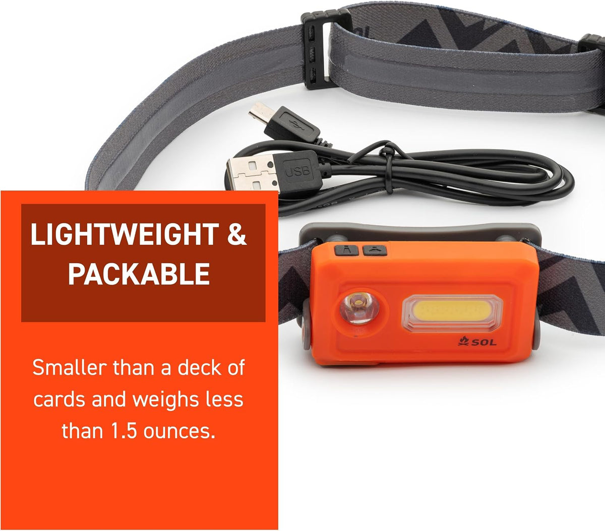 Survive Outdoors Longer Venture Rechargeable Headlamp