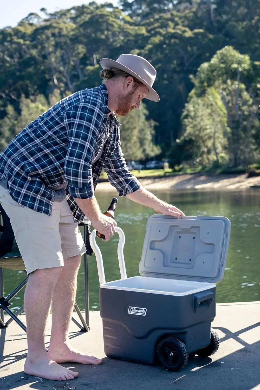 Coleman Daintree 38L Wheeled Hard Cooler - Shop  Hard-sided Coolers at  Trekaline