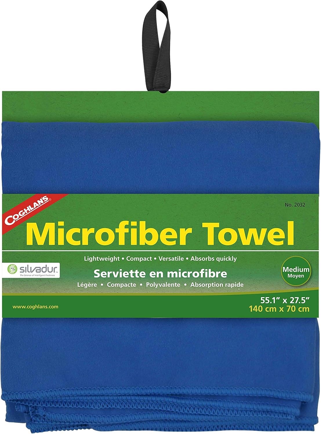 Coghlan's Medium Microfiber Towel - Shop  Camp Towels at  Trekaline