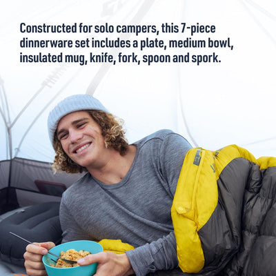 Sea to Summit Passage Dinnerware Set 7 Piece - Shop  Camping Utensil Sets at  Trekaline