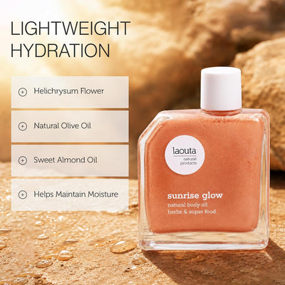 Laouta Sunrise Glow Body Oil Silica Free