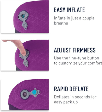 Sea to Summit Aeros Premium Traveller Pillow - Shop  Camp Pillows at  Trekaline
