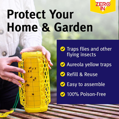 STV Zero In New Gen Fly Traps Refills 3-Pack