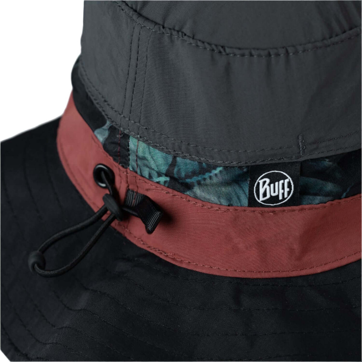 Buff Explore Booney Hat Okisa Black Adventure Hat