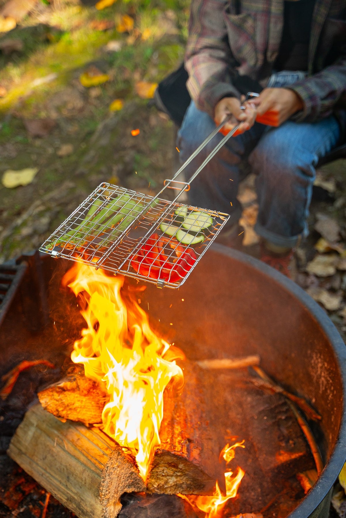 Coghlan's Campfire Wire Broiler - Shop  Campfire Cookware at  Trekaline