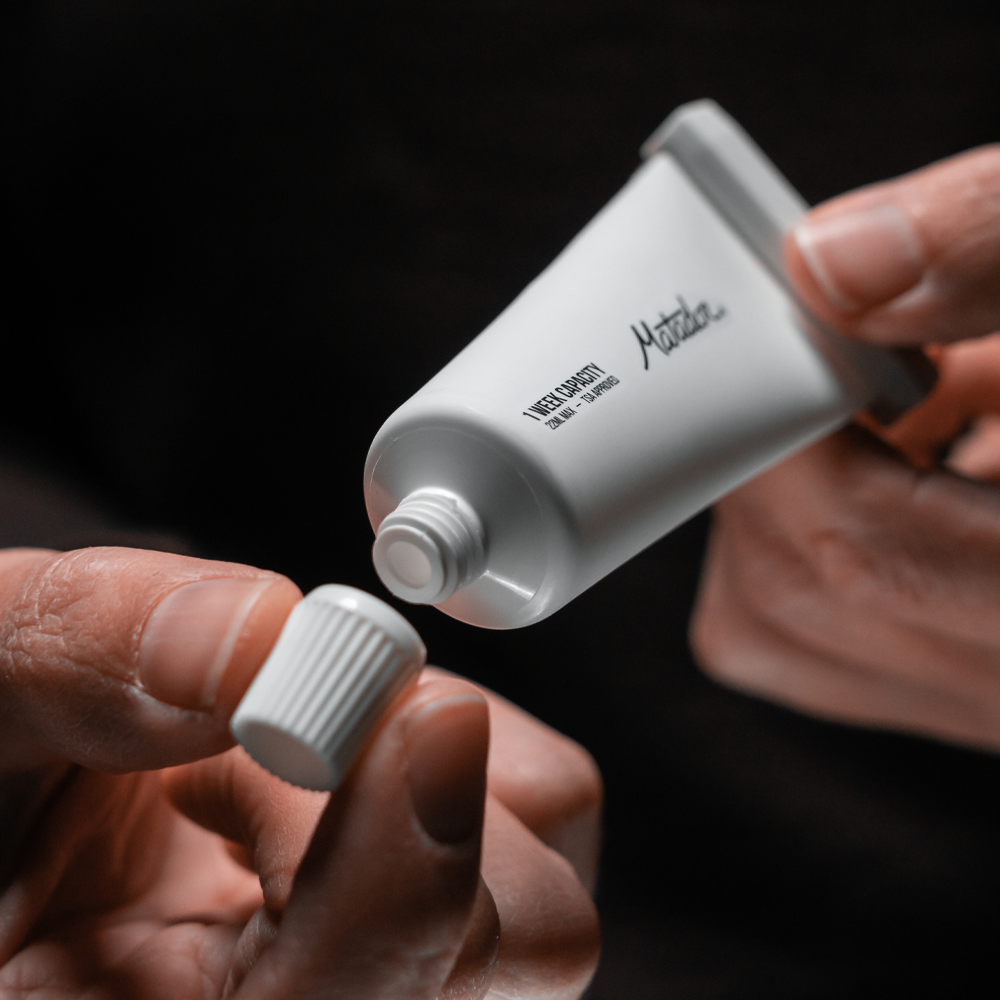 Refillable Toothpaste Tubes (2-Pack) - Shop  Squeeze Bottles at  Trekaline