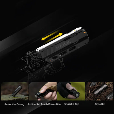 Flextail Zero Flashlight 1200 EDC Pocket Light - Shop Flashlights at Trekaline