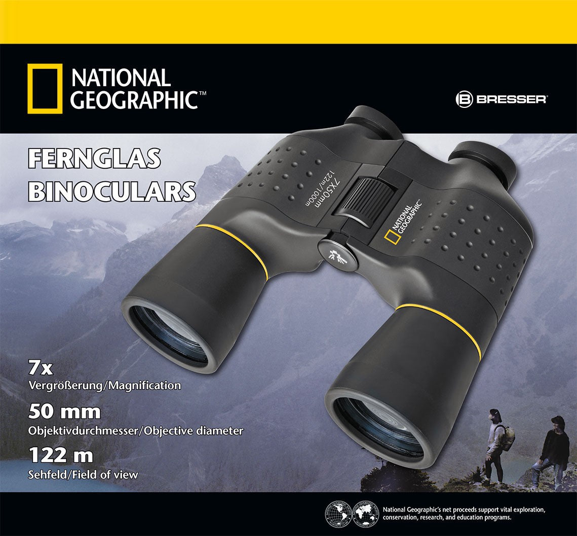 National Geographic 7x50 Porro Prism Low-Light Binocular