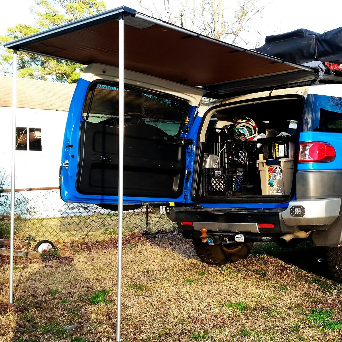 ARB Retractable Camping Side Shade Awning 1.25m x 2.10m - Shop  Awnings at  Trekaline