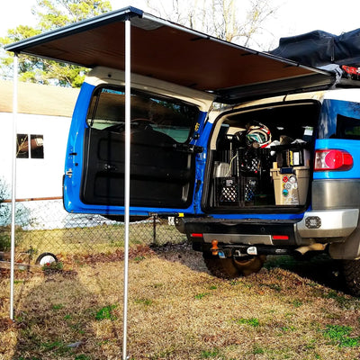 ARB Retractable Camping Side Shade Awning 1.25m x 2.10m - Shop  Awnings at  Trekaline