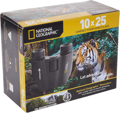 National Geographic 10x25 Compact Porro Prism Binocular