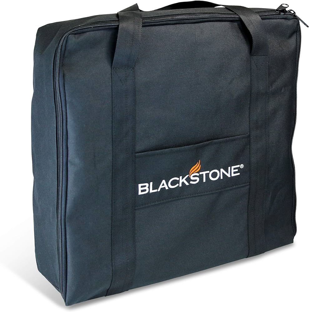 Blackstone Tabletop Griddle Cover and Carry Bag - 17 Inch for outdoor cooking and grilling.