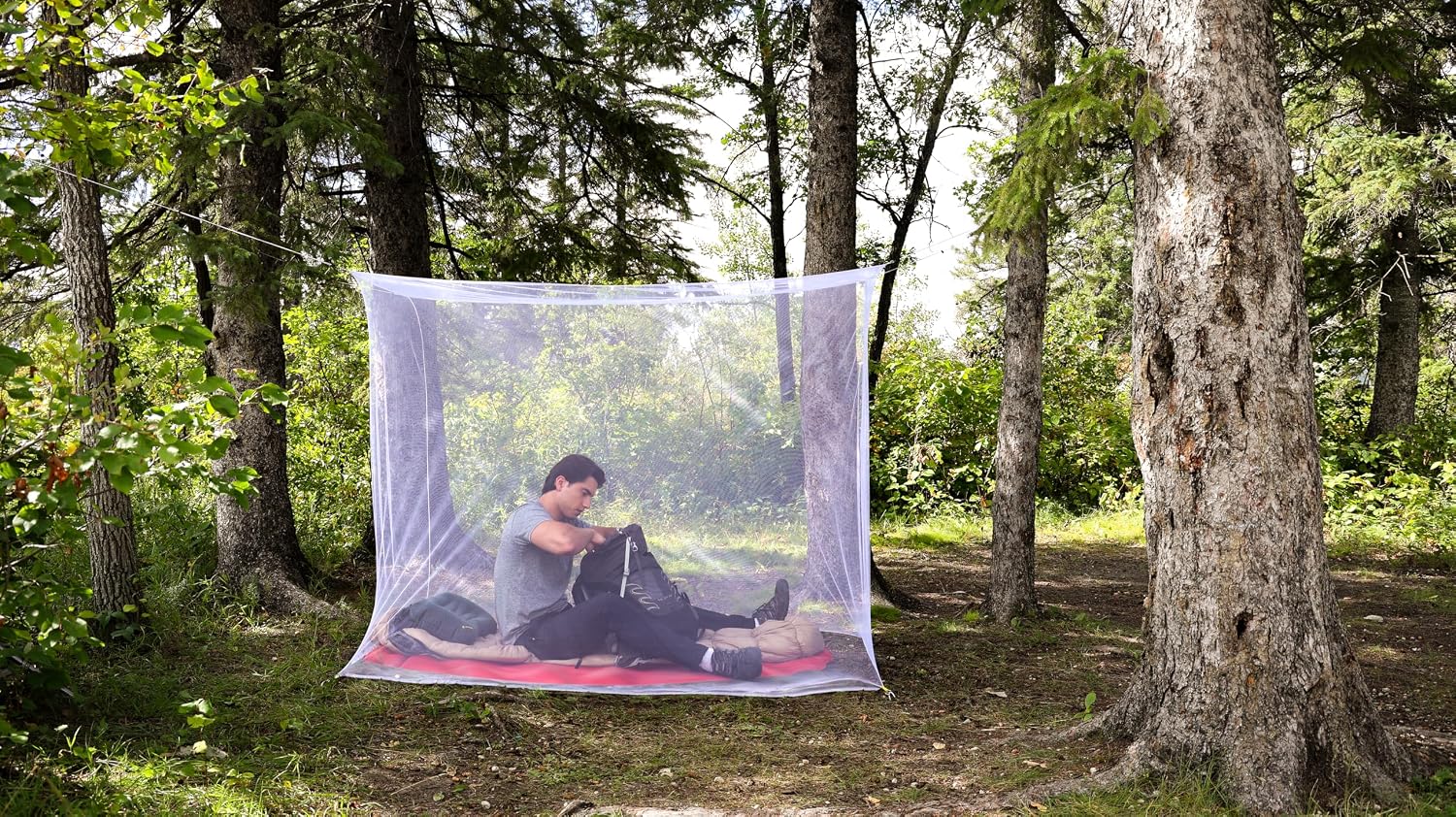 Coghlan's Rectangular Mosquito Net - Shop  Mosquito Bed Nets at  Trekaline