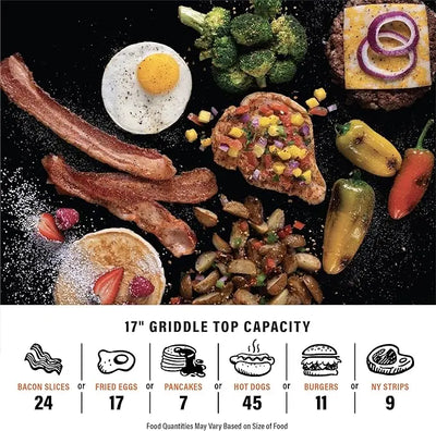 Blackstone 17 Inch Table Top Griddle - Shop  Griddles at  Trekaline