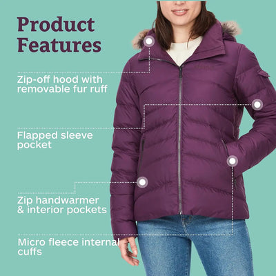 Marmot Ithaca Down Coat Winter Jacket - Women - Shop  Down Jackets at  Trekaline