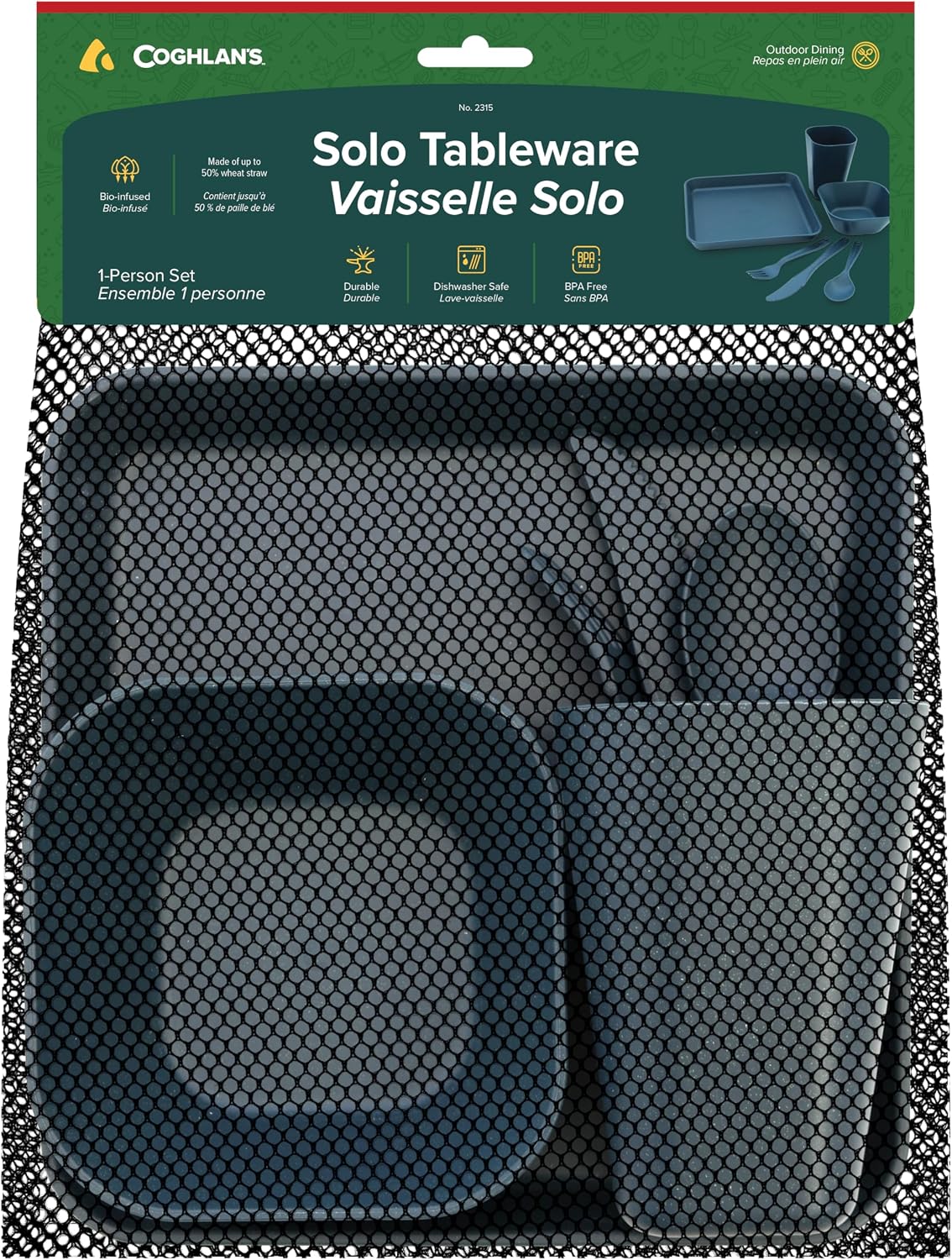 Coghlan's Solo Camping Tableware Set - Shop  Camping Utensil Sets at  Trekaline