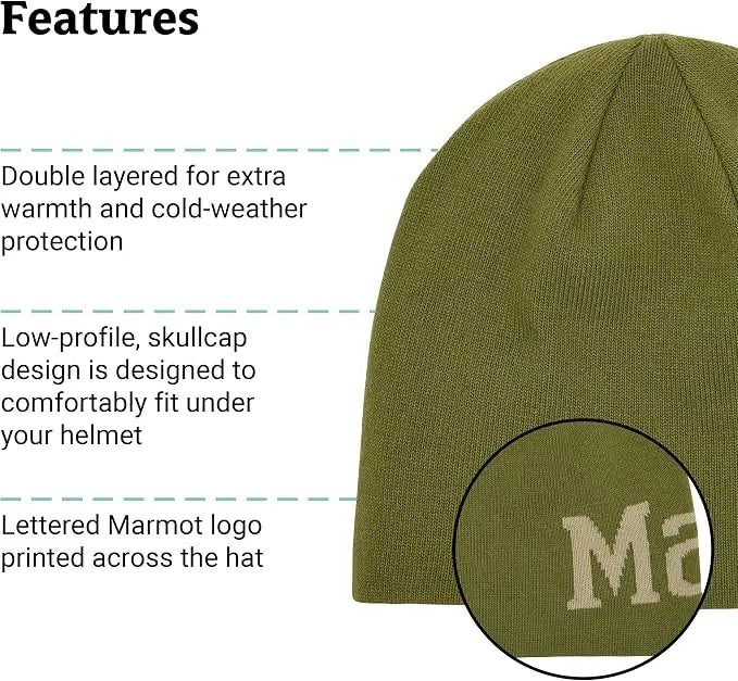 Marmot Summit Skullcap Beanie - Shop  Beanies at  Trekaline