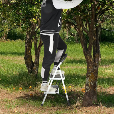 Procamp 2-Steps Folding Steel Ladder - Shop  Ladders at  Trekaline