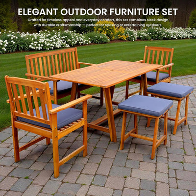 Procamp Rochester Casablanca Wooden Lounge Set - Shop  Camping Table Sets at  Trekaline