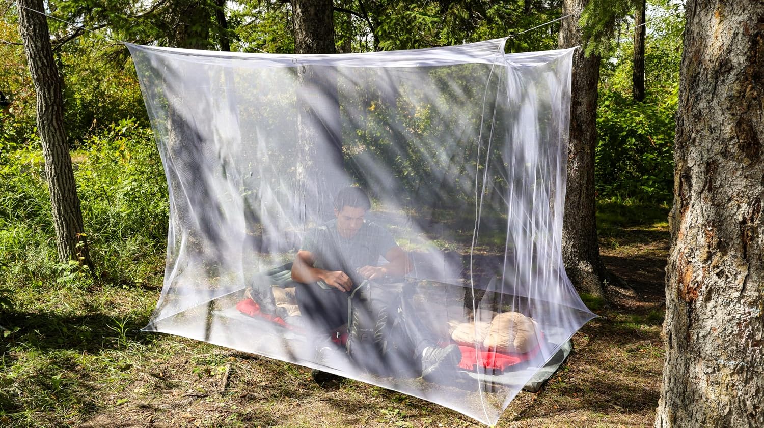 Coghlan's Rectangular Mosquito Net - Shop  Mosquito Bed Nets at  Trekaline