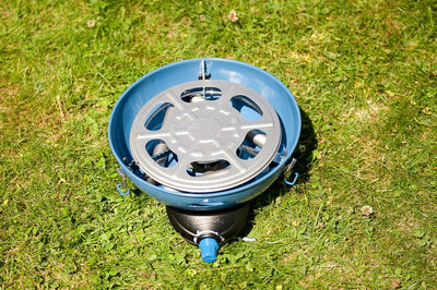 Campingaz Party Grill 400 outdoor cooking stove on grass