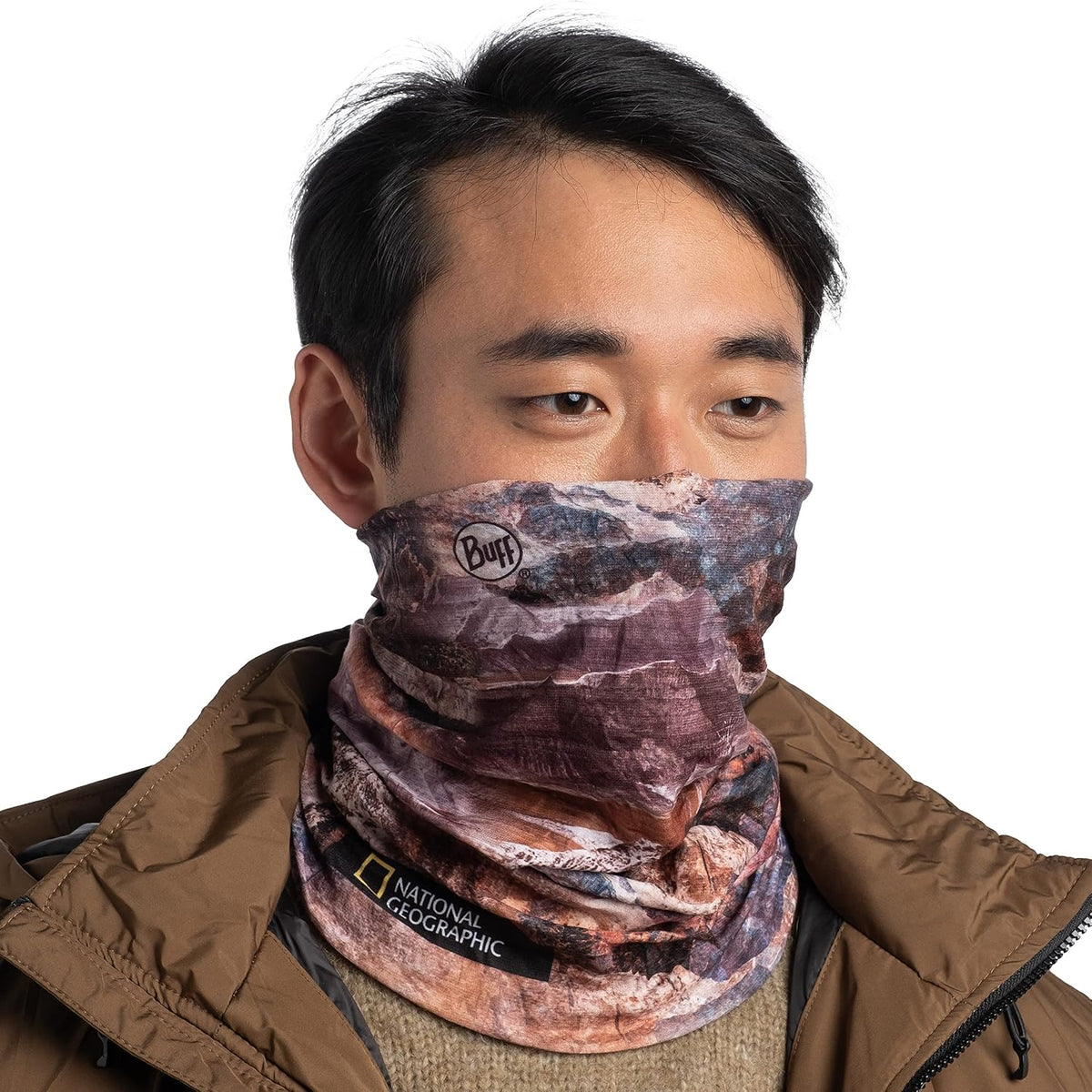 Buff CoolNet UV Neckwear National Geographic - Downy Multi