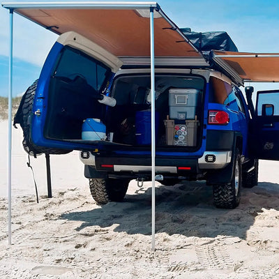 ARB Retractable Camping Side Shade Awning 1.25m x 2.10m - Shop  Awnings at  Trekaline