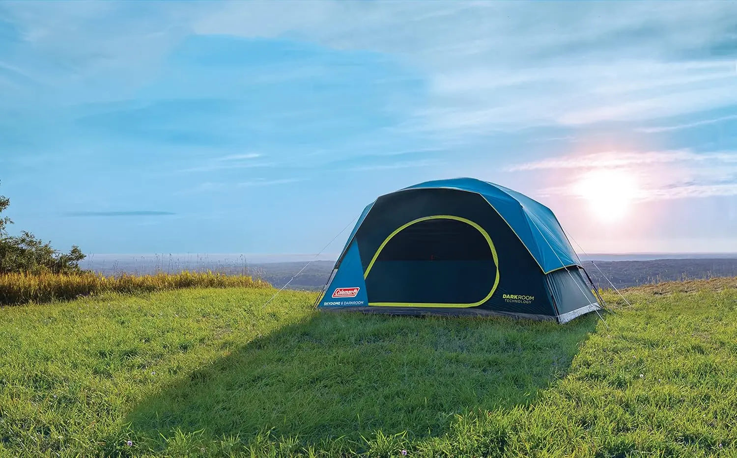 Coleman Dark Room Skydome Tent 4-Person - Shop  Camping Tents at  Trekaline
