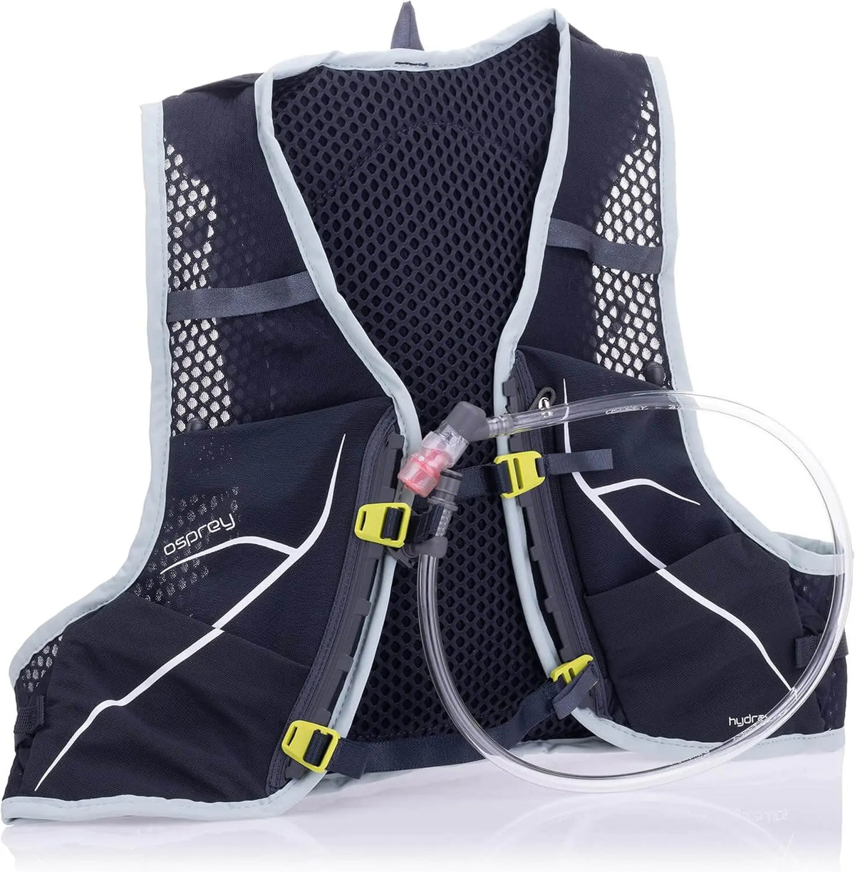 Osprey Duro 6 - Men hydration vest with 1.5L reservoir, ideal for trail running and racing, made from 100% recycled materials.