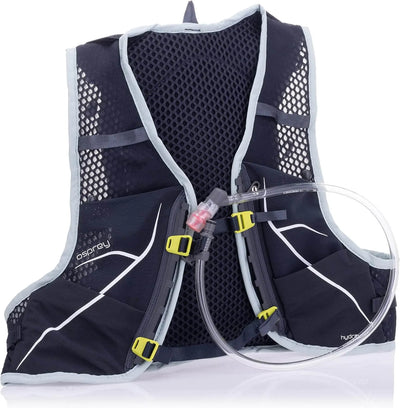 Osprey Duro 6 - Men hydration vest with 1.5L reservoir, ideal for trail running and racing, made from 100% recycled materials.