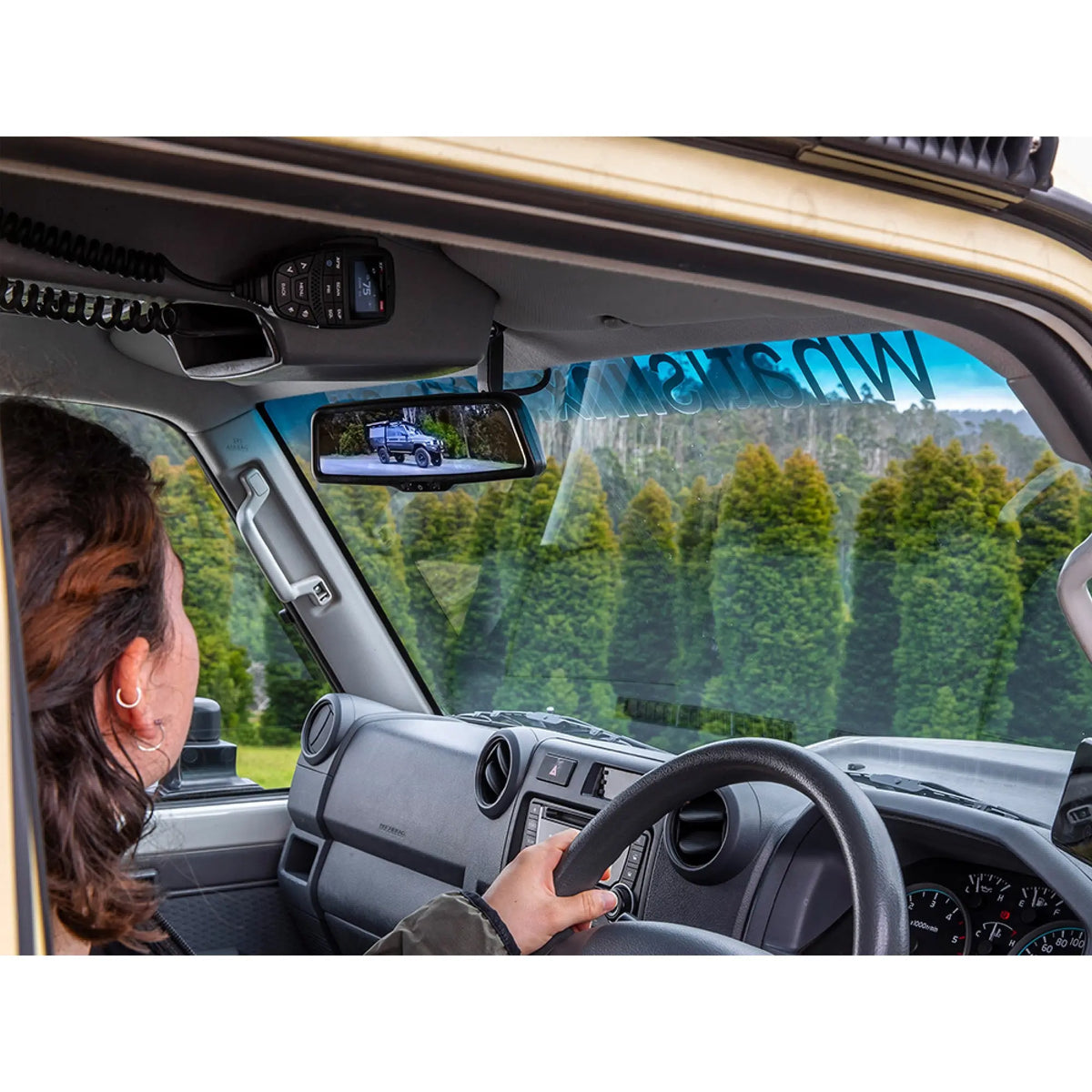 ARB DVR Reverse Camera Mirror Kit - Shop  Reversing Cameras at  Trekaline