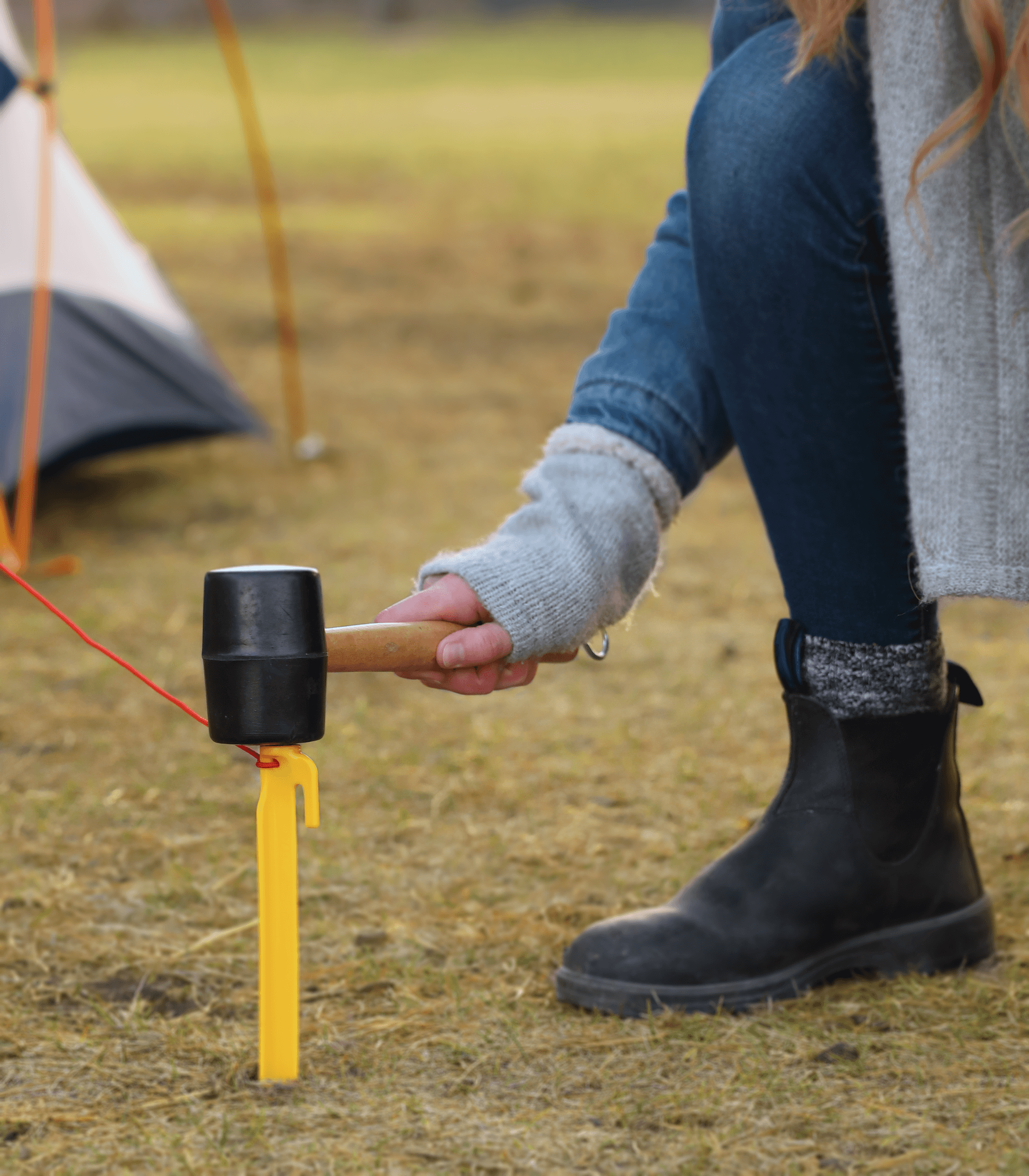 Coghlan's Rubber Tent Peg Mallet - Shop  General Tent Accessories at  Trekaline