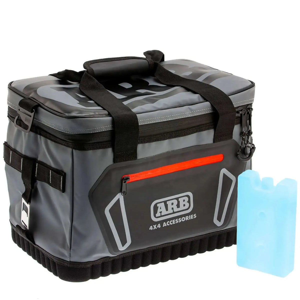 ARB Cooler Bag SII Charcoal with Red Trim