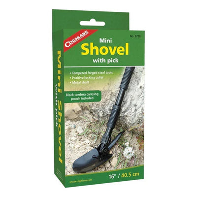 Coghlan's Mini Shovel with Pick - Shop  Camp Shovels at  Trekaline