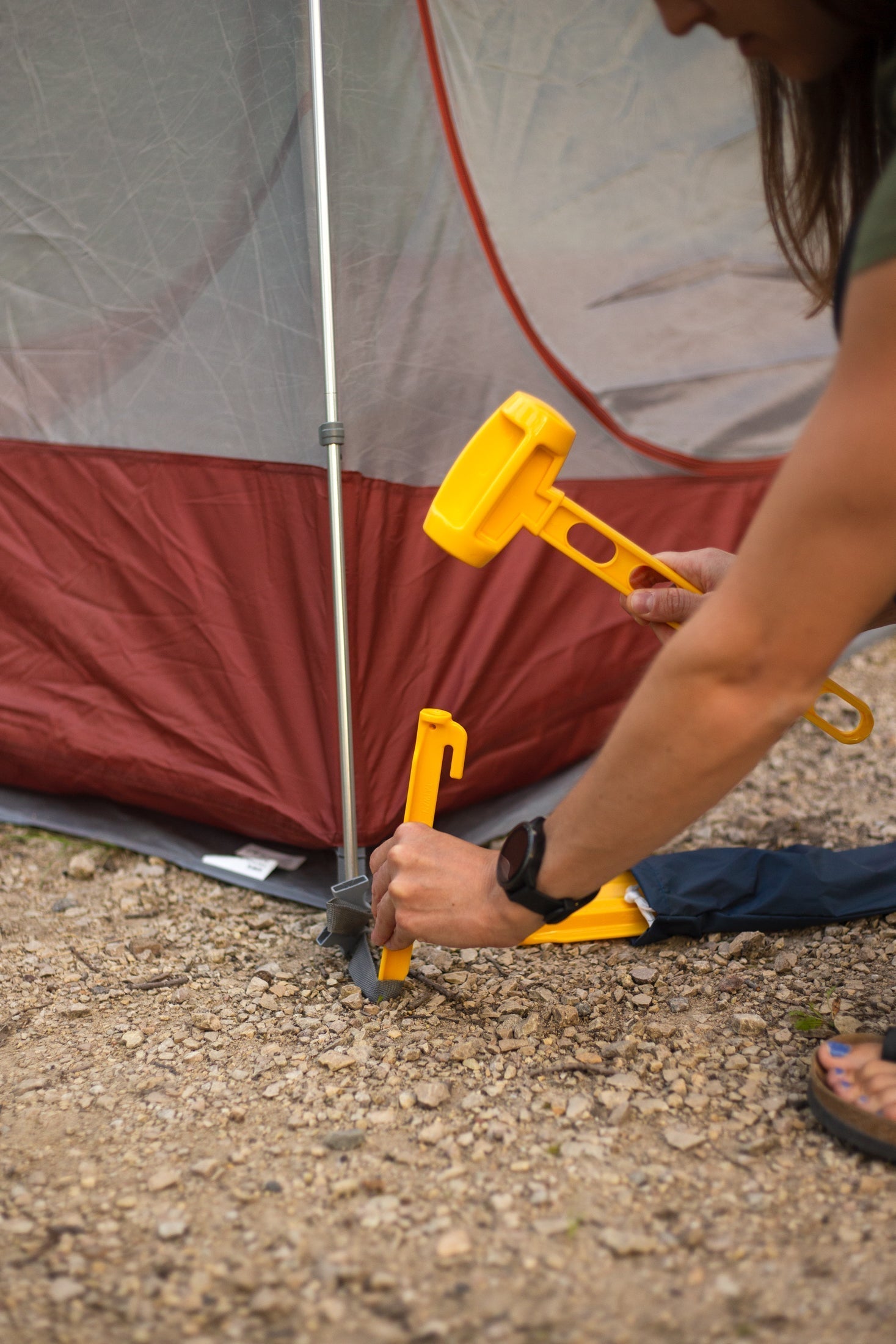 Coghlan's Lightweight Mallet Tent Tool - Shop  General Tent Accessories at  Trekaline