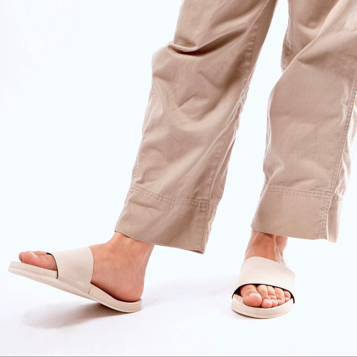 Indosole Women's ESSNTLS Sneaker Sole Slides