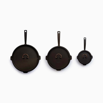 Barebones All in One Cast Iron Skillet - Shop  Frying Pans at  Trekaline