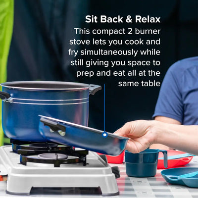 Campingaz Camping Cook CV Gas Stove - Shop  Camp Stoves at  Trekaline