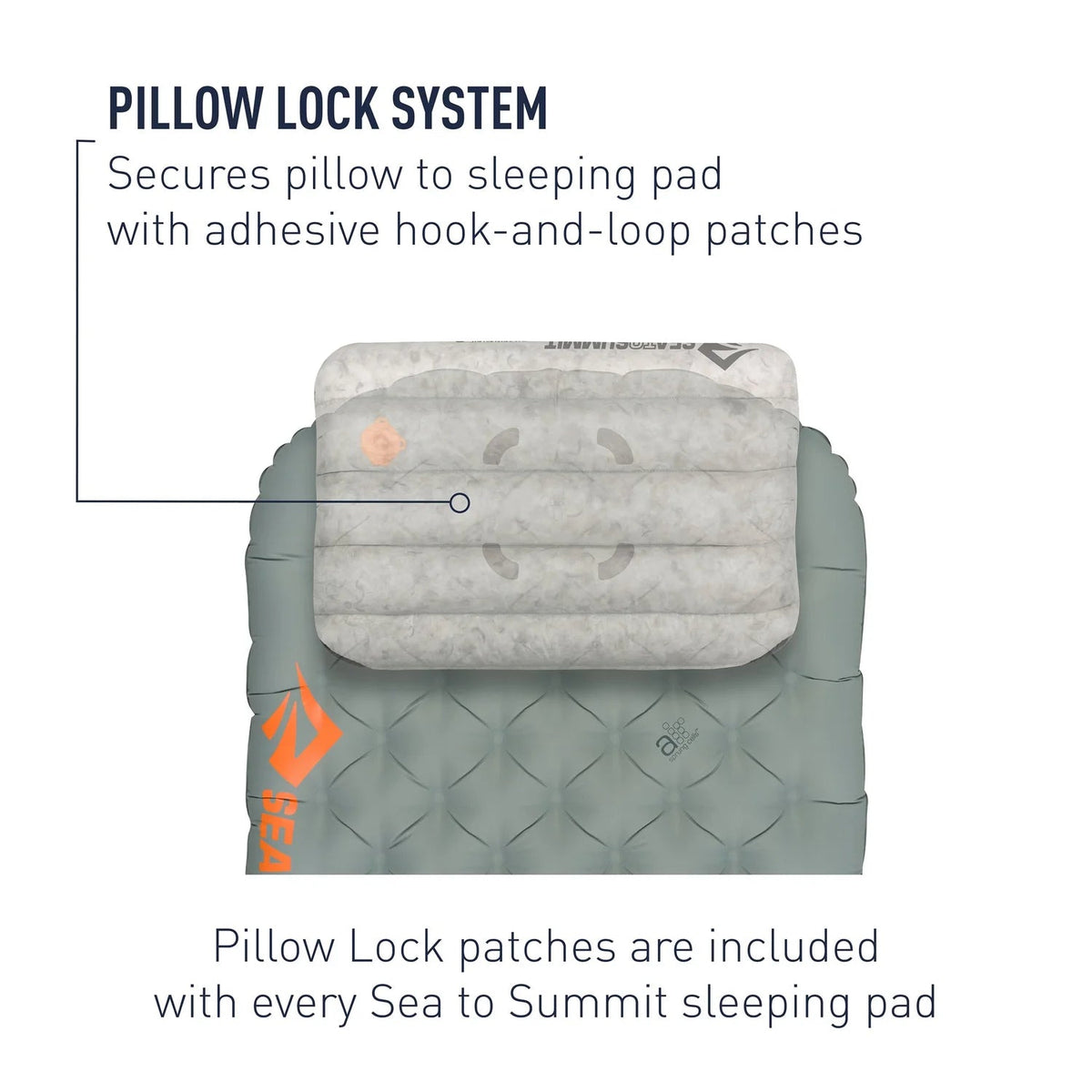 Sea to Summit Aeros Down Pillow Gray Large - Shop  Camp Pillows at  Trekaline