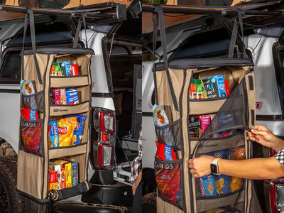 ARB Hanging Organizer for Travel & Camping 4-Shelf Collapsible Storage
