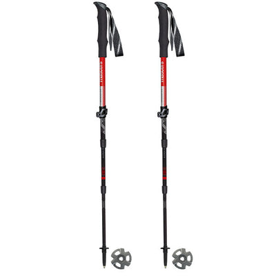 Masters Speedster Trekking Poles - Red