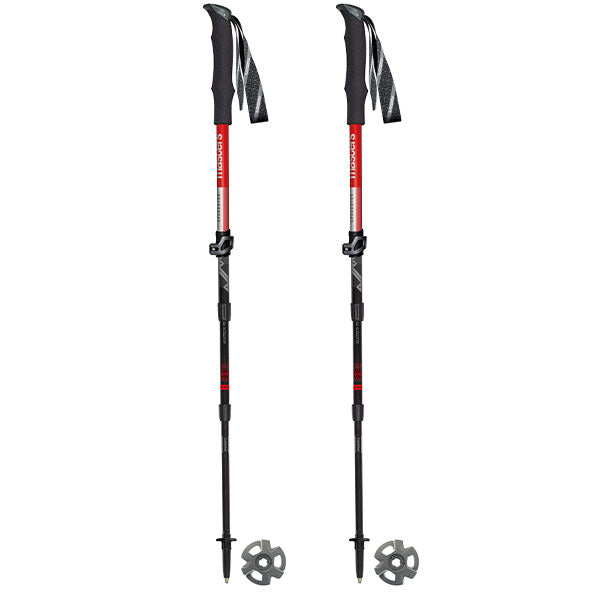 Masters Speedster Trekking Poles - Red