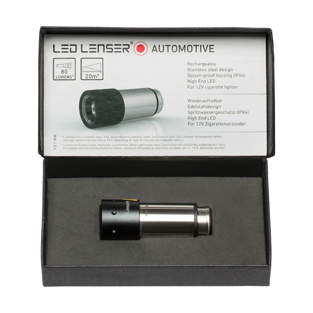 Ledlenser Automotive Rechargeable Torch - Shop  Flashlights at  Trekaline