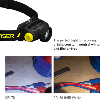 Ledlenser H5R Work Edition Rechargeable Headlamp - Shop  LED Headlamps at  Trekaline