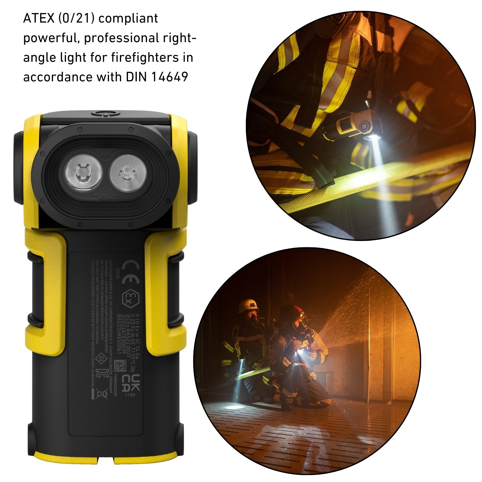 Ledlenser EXC6R Intrinsically Safe Right Angle Torch - Shop  Flashlights at  Trekaline