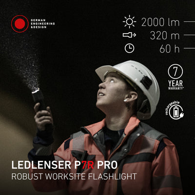 Ledlenser P7R Pro Rechargeable Flashlight - Shop  Flashlights at  Trekaline