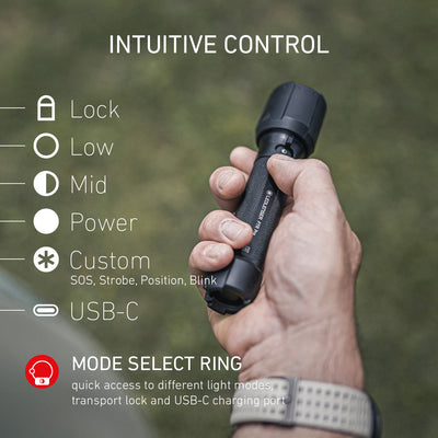 Ledlenser P7R Pro Rechargeable Flashlight - Shop  Flashlights at  Trekaline