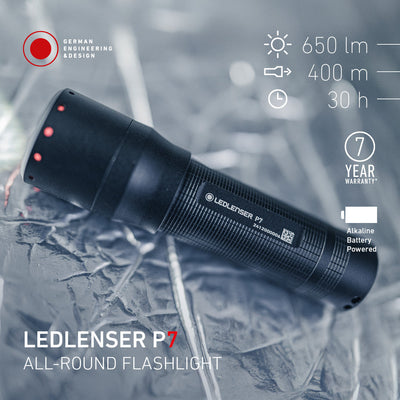 Ledlenser P7 Classic Compact Flashlight - Shop  Flashlights at  Trekaline