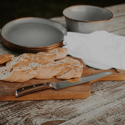 Barebones No. 9 Bread Knife - Shop  Camping Knives at  Trekaline